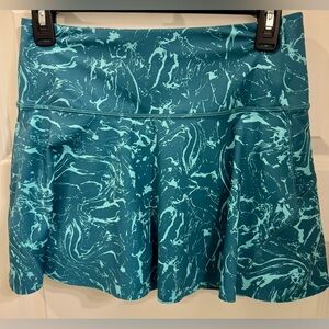Athleta Ace Printed Tennis Skort 13.5” Size Small